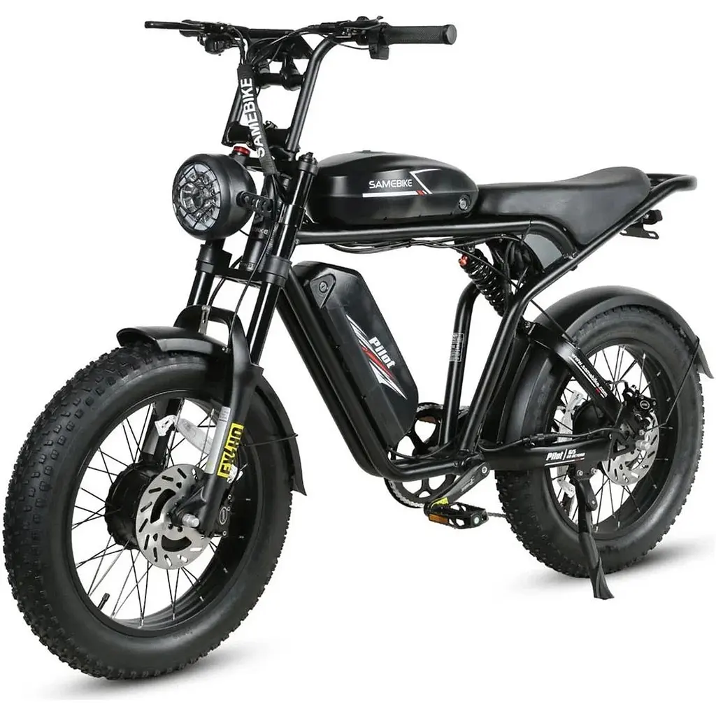 Електровелосипед Samebike Pilot M20 SR Dual Batteries Black [123391] - фото 3