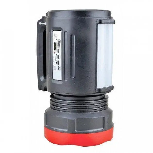 Потужний ліхтар YJ-2890 10W+22SMD (MP3+FM+Powerbank+3хOUT4V+ЗУ220В+3 режими) - фото 3
