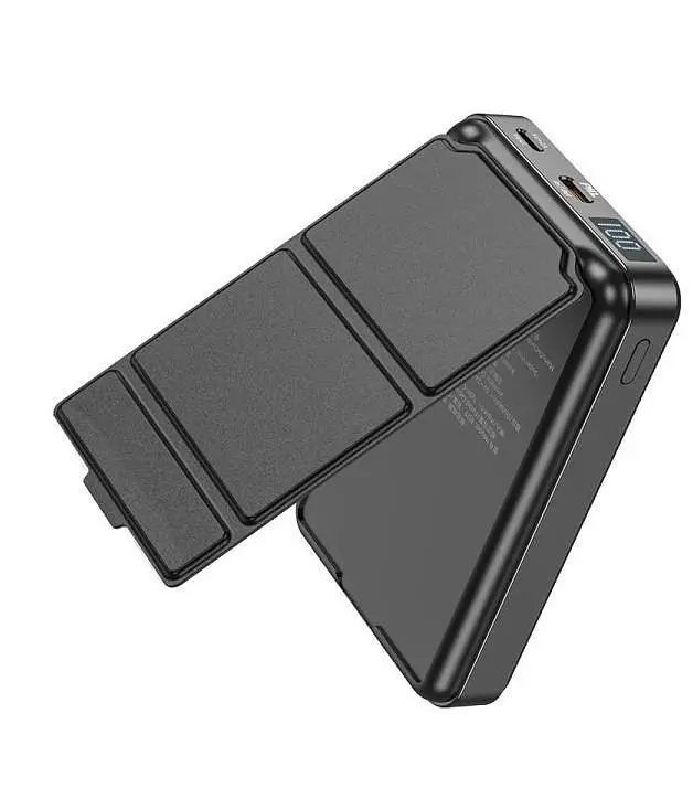 Портативний акумулятор Borofone BJ29 Discovery Edition PD20W 10000mAh чорний - фото 2