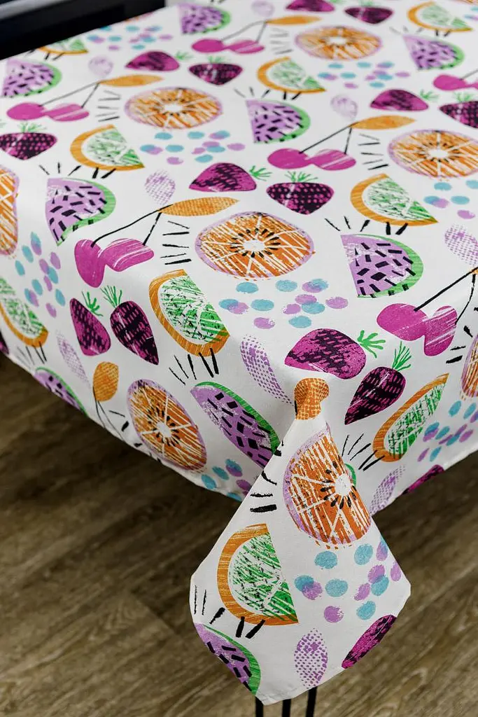 Скатертина Прованс Violet cherries 120х136 см (32982) - фото 3