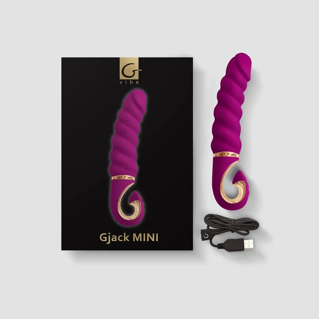 Вібратор Gvibe Gjack 2 Mini 19 см (фіолетовий) - фото 5