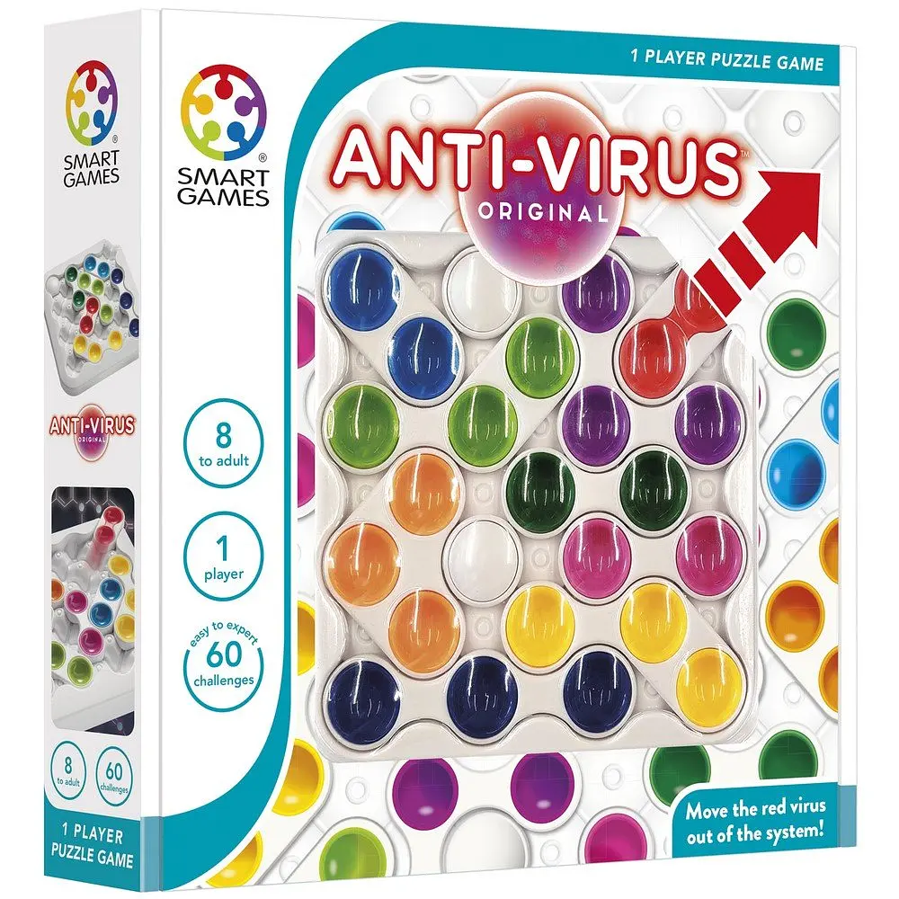 Настільна гра Smart Games Антивірус (Anti-Virus) SG 520 + Настільна гра Tactic Тварини світу - фото 2