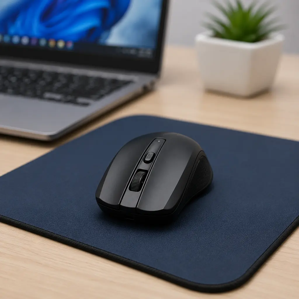 Мишка MOUSE 211 WIRELESS / Бездротова миша з USB адаптером 2.4G, Чорний / Мишка з блютуз - фото 4