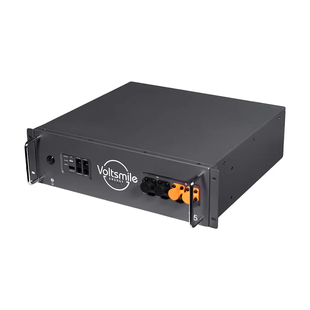 Акумуляторна батарея літій-залізо-фосфатна LiFePO4 48В 2400Вт*год Voltsmile V5 монтаж в стійку 19" (44-00124)