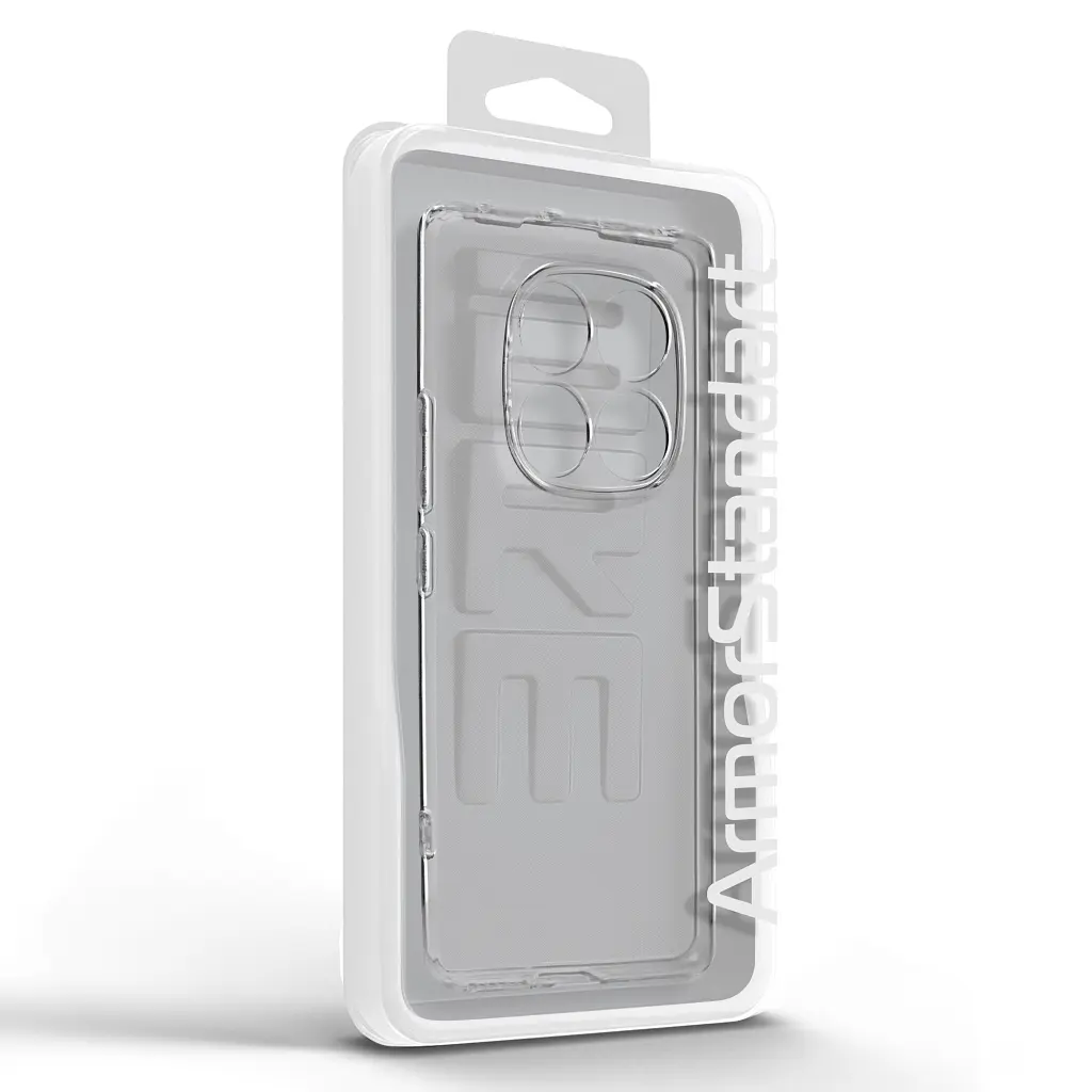 Чехол для мобильного телефона Armorstandart Air Xiaomi Redmi Note 14 Pro 4G Camera cover Clear (ARM79715) - фото 6