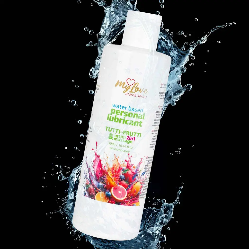Лубрикант MyLove Aroma Series IntimMassage 2in1 Tutti-Frutti, 300 мл - фото 3