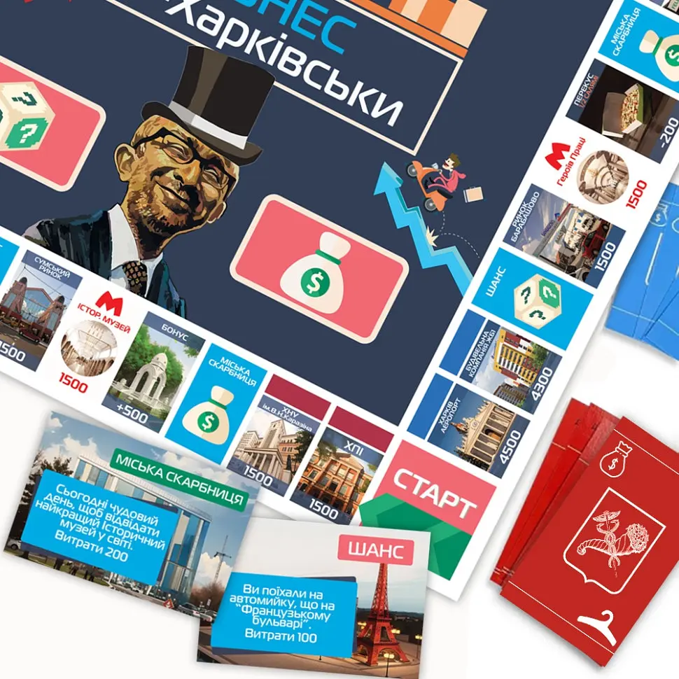 Настільна гра FlixPlayМонополія Бізнес по-Харківськи PLR-0027 - фото 6