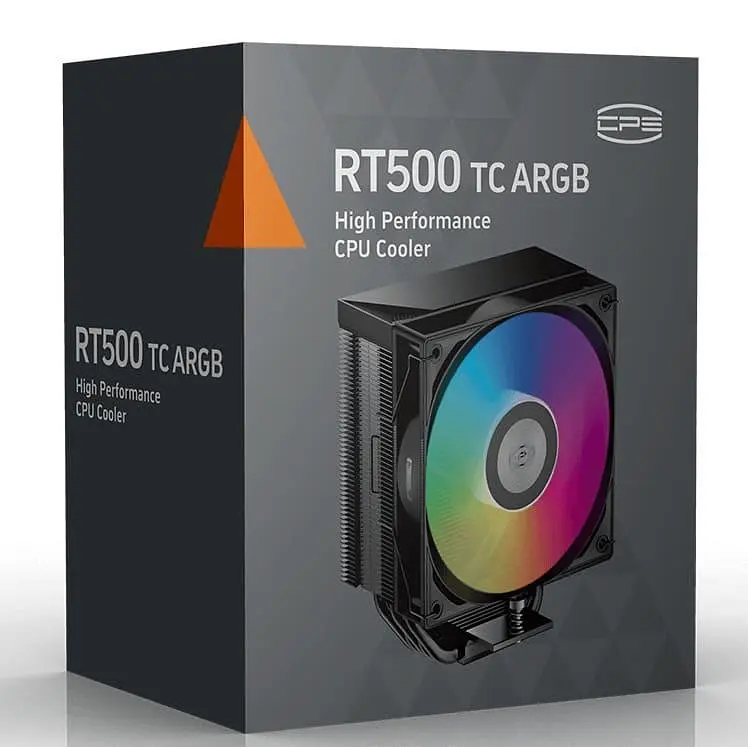 Кулер для процесора PcCooler PсCOOLER RT500 TC ARGB BK (RT500 TC ARGB BK) - фото 8