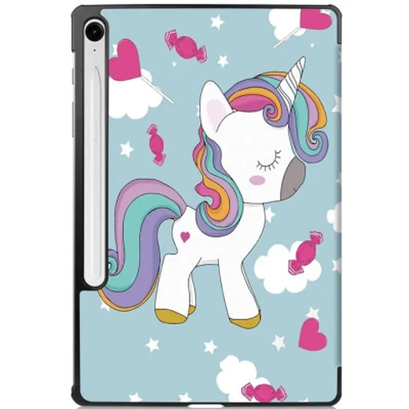 Чохол до планшета BeCover Smart Case Samsung Tab S9 (SM-X710/SM-X716)/S9 FE (SM-X510/SM-X516B) 11.0" Unicorn (710425) - фото 4