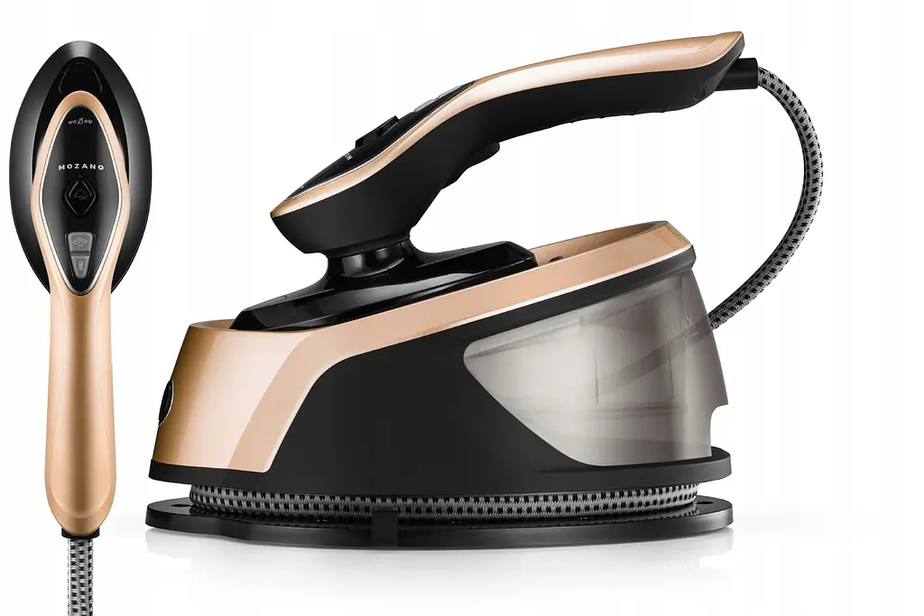 Отпариватель, утюг с парогенератором Mozano Smart Care 2500 W Gold - фото 2