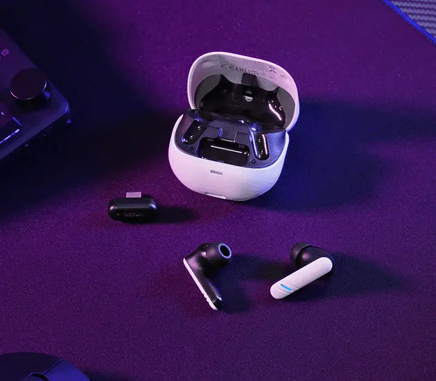 Навушники TWS GTX 409 Oxxie Earbuds BT 5.3, ENC, SBC, Mic, Білий Trust teh0013070 - фото 3