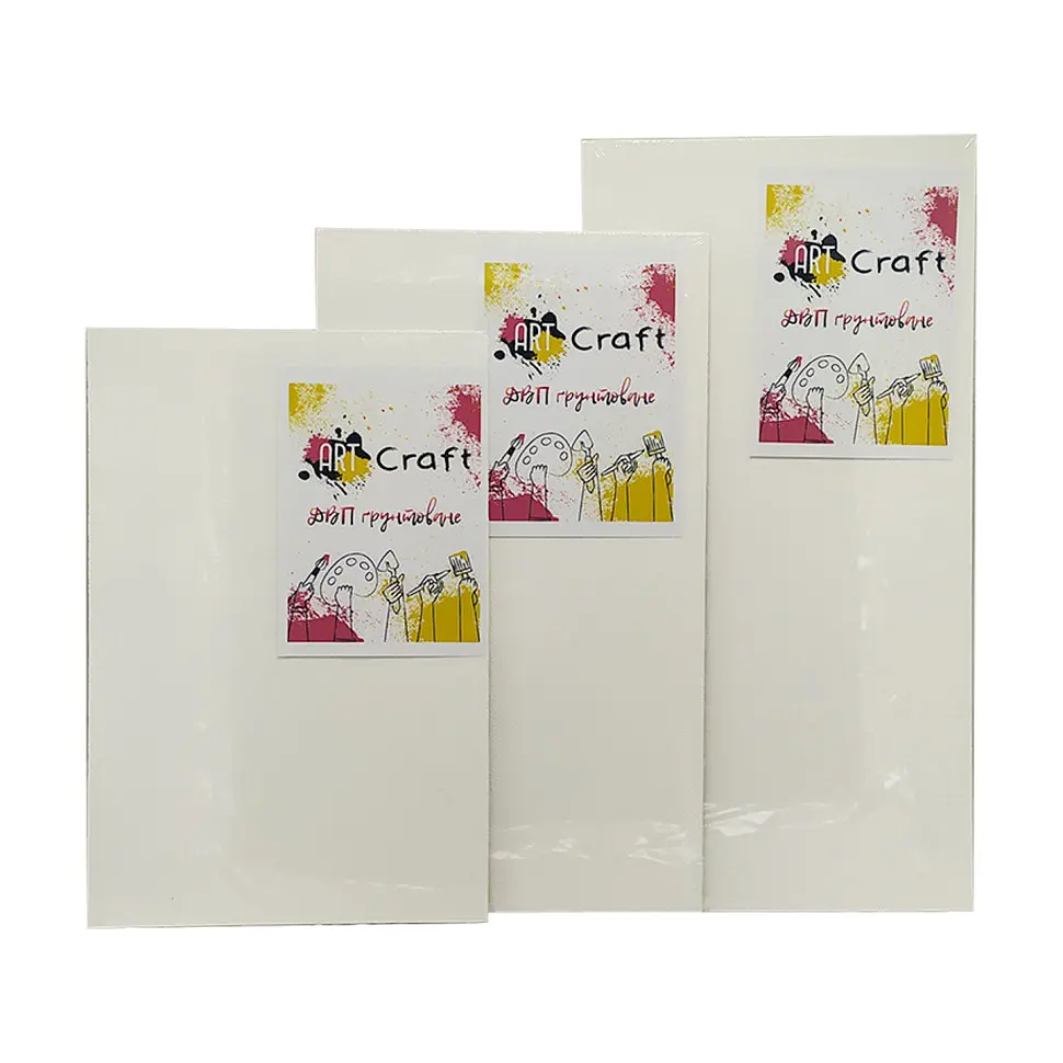 Грунтованное ДВП Art Craft 16030 акрил 20 x 35 см - фото 2