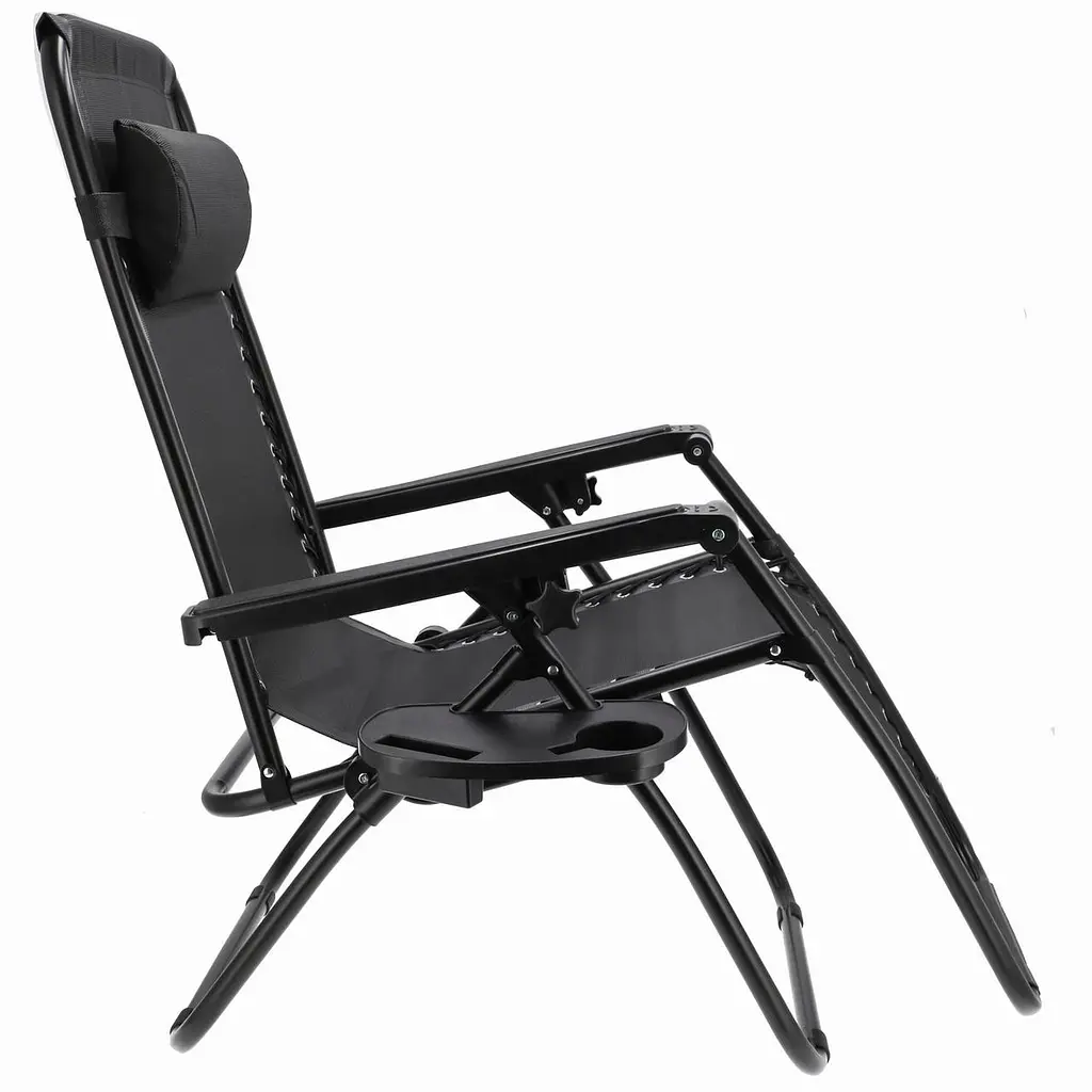 Комплект шезлонгів JUMI Relax Black - 2 шт. - фото 2