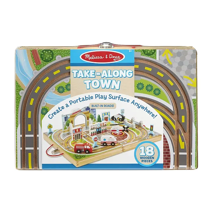 Деревянный футляр Melissa&Doug Город (MD30141) - фото 4