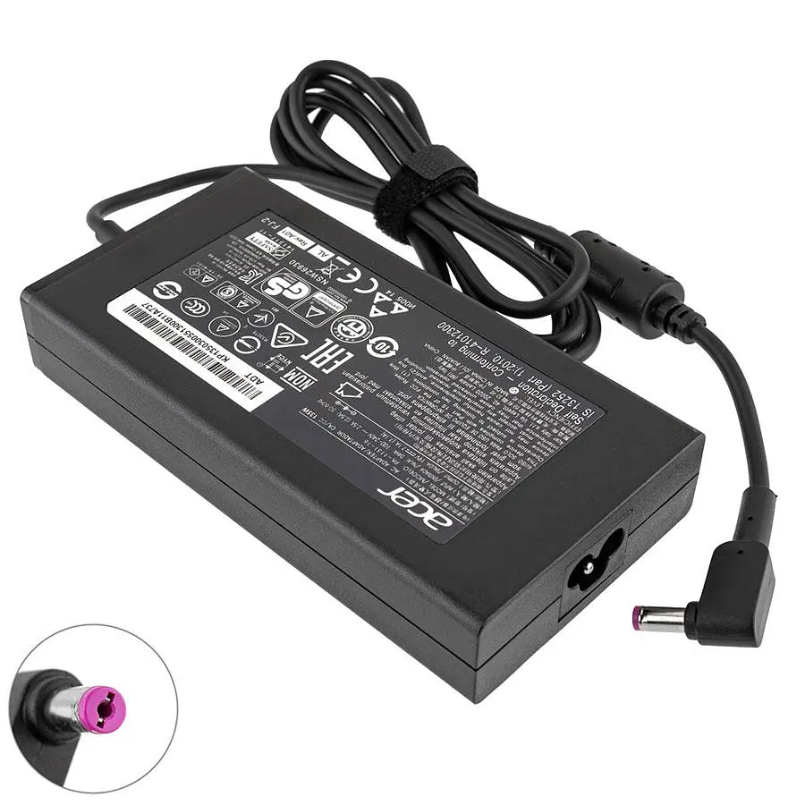Блок живлення для ноутбука ACER 19V 7.1A 135W 5.5x1.7мм чорний