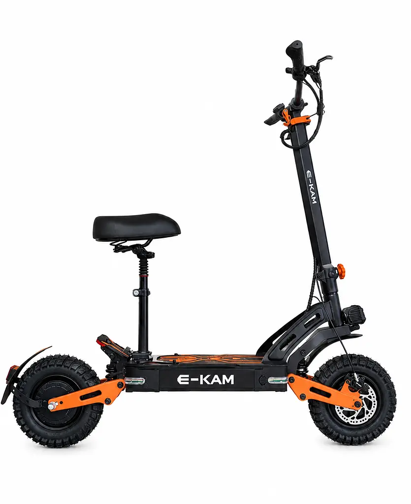 Електросамокат E-KAM 2500 (2500W, 52V, 26Ah) 11" із Сидінням - фото 15