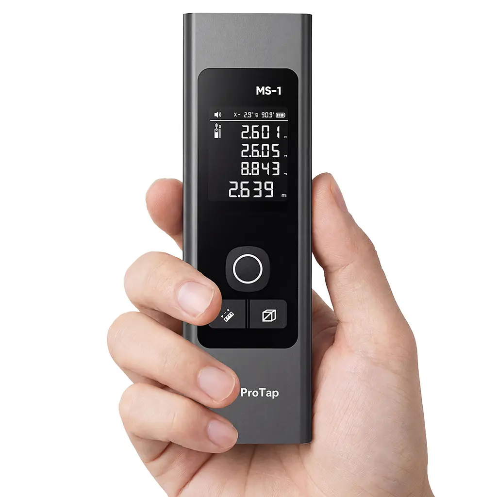 Лазерний далекомір Xiaomi ProTap Laser Measure MS-1 60m (PRTLSMS01) - фото 4