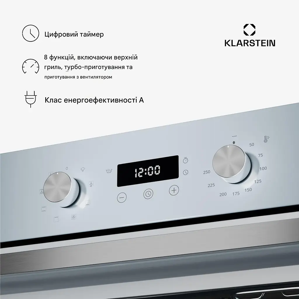 Встраиваемая духовка Klarstein SpaceSmart (10046774) - фото 7