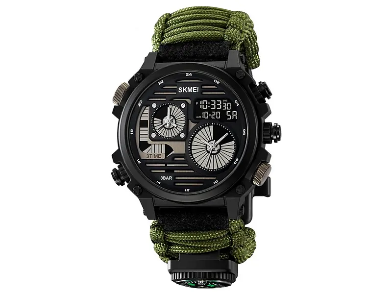 Наручные часы мужские 2202NAG Army Green Skmei acs0030152 - фото 2