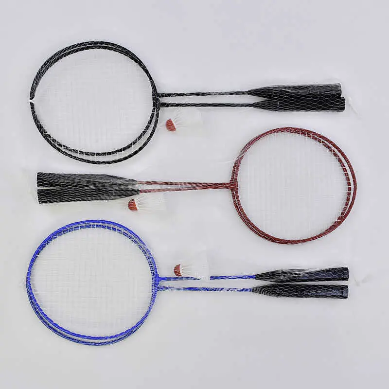Набор для бадминтона, 2 ракетки, воланчик, в сетке (в ассортименте) - фото 2