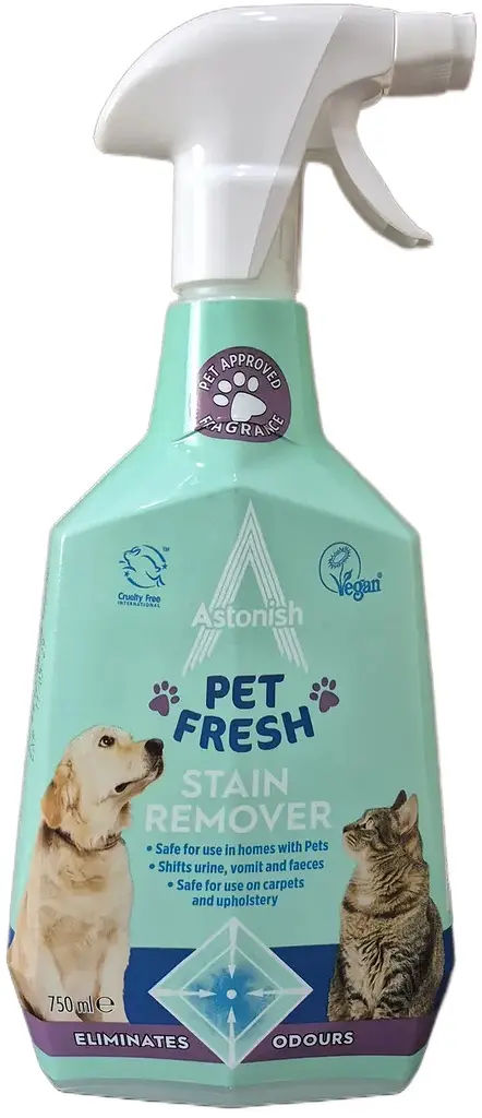 Засіб для видалення плям від домашніх тварин Astonish Pet Fresh Stain Remover 750 мл