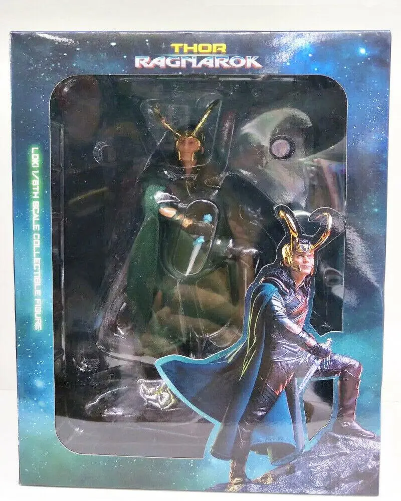 Колекційна модель Локі Тор Рагнарок Марвел Loki Marvel Thor Ragnarok M L 10.64 - фото 2