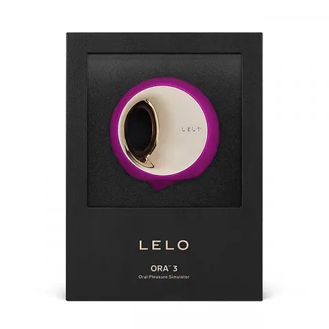 Імітатор Lelo Ora 3 Розкішний кунілінгуса, 7.5х8 см малиновий - фото 2
