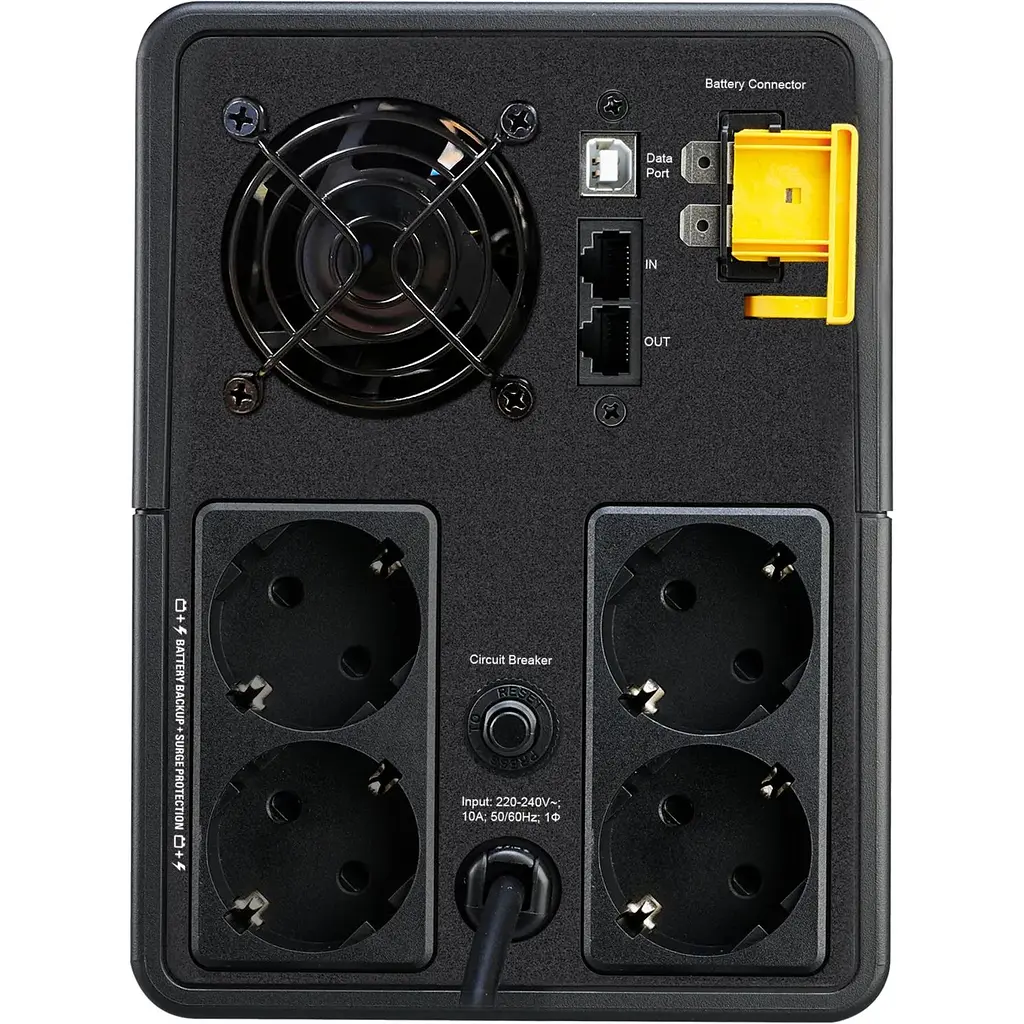 ИБП APC Back UPS 2200VA, (BX2200MI-GR) - фото 4
