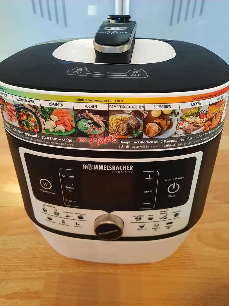 Мультиварка-скороварка Rommelsbacher MD 1000 (Mein Hans) - фото 8