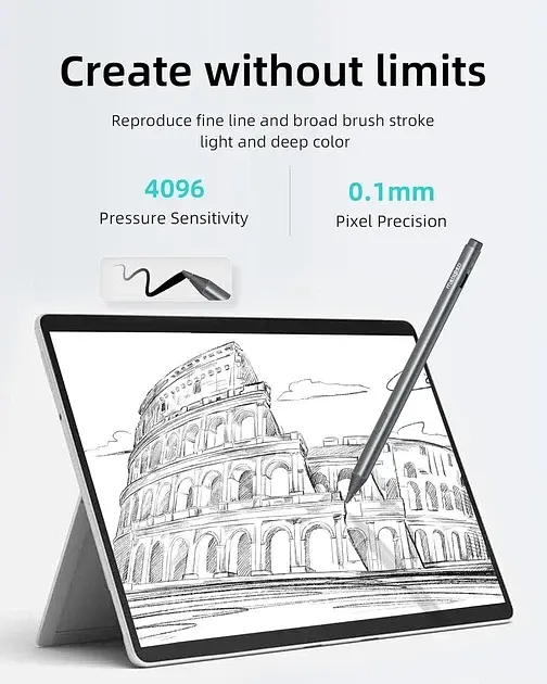 Стилус Metapen M2 для Microsoft Surface з 4096 рівнями натискання - фото 3