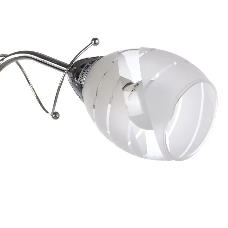 Люстра потолочная Brille классическая E14 40W CH (LK-246C/3) - фото 3