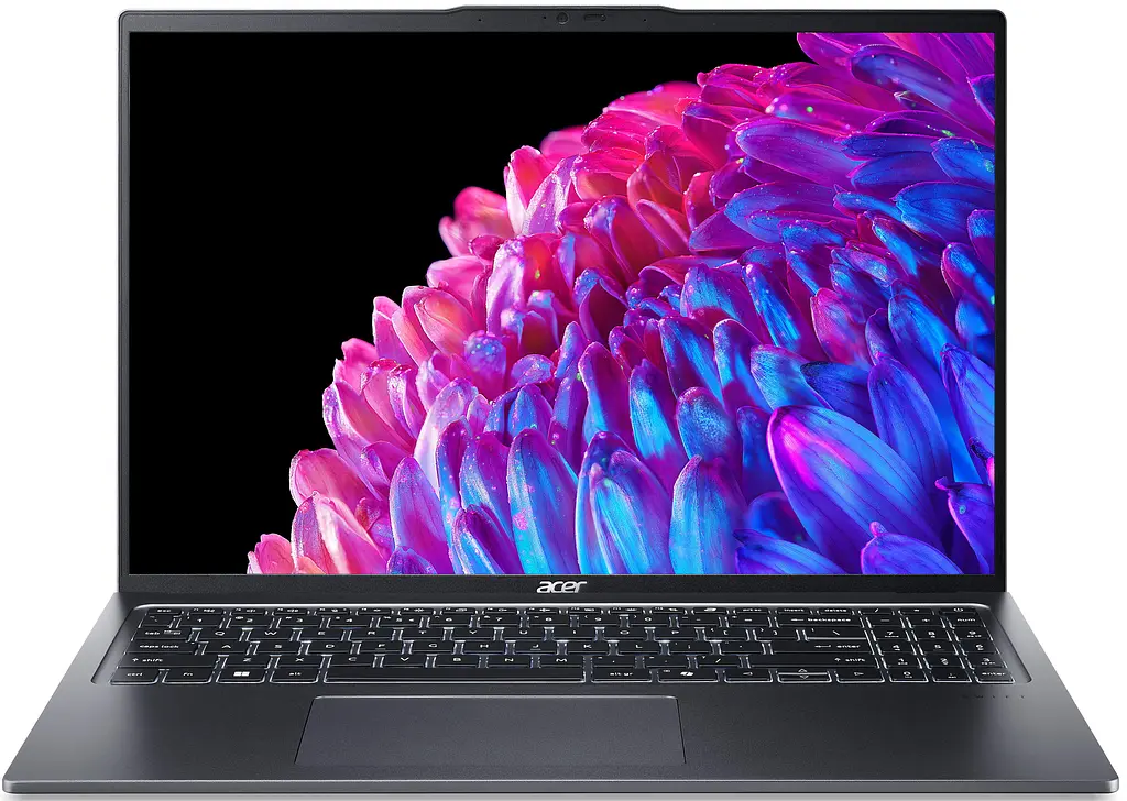 Ноутбук Acer Swift Go 16 SFG16-72 16' 3.2K OLED, Intel U5-125H, 16GB, F512GB, UMA, Lin, сірий (NX.KY9EU.001) - фото 6