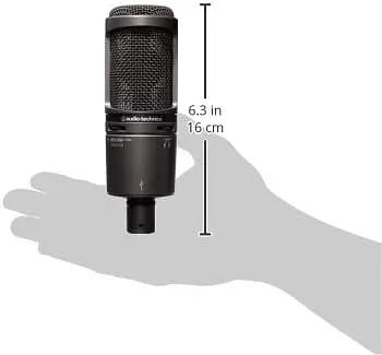 Мікрофон студійний Audio-Technica AT2020 USB+ - фото 6