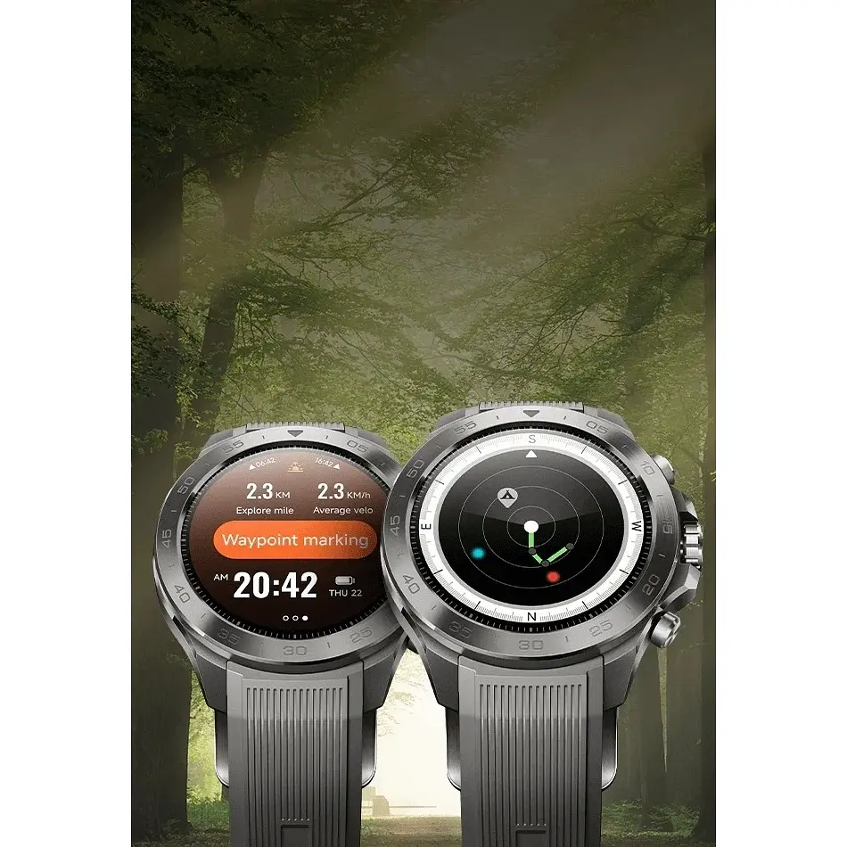 Смарт-годинник Mibro GS Explorer S Titanium Silicone - фото 5