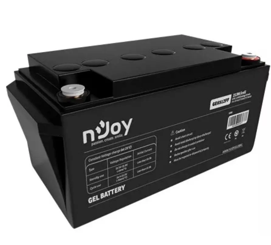 Аккумуляторная батарея гелевая GEL Njoy GE6512FF 12V 65 Ah - фото 2