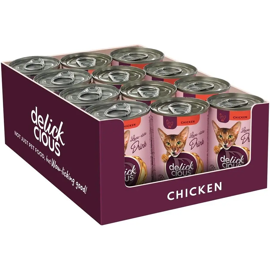 Напиток для кошек Delickcious с курицей 140 г - фото 2