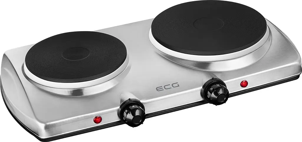 Електроплита ECG EV 2512 Stainless - фото 3