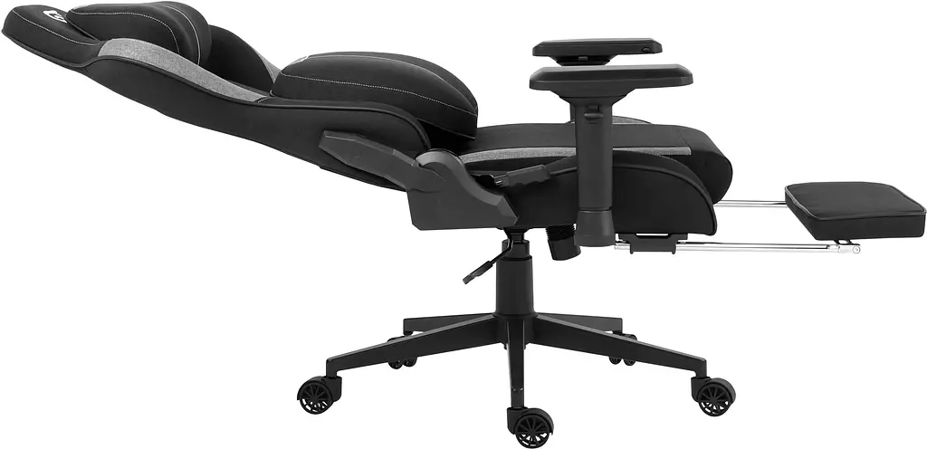 Геймерське крісло GT Racer X-2308 Fabric Blac)/Gray (X-2308 Fabric Black/Gray) - фото 7