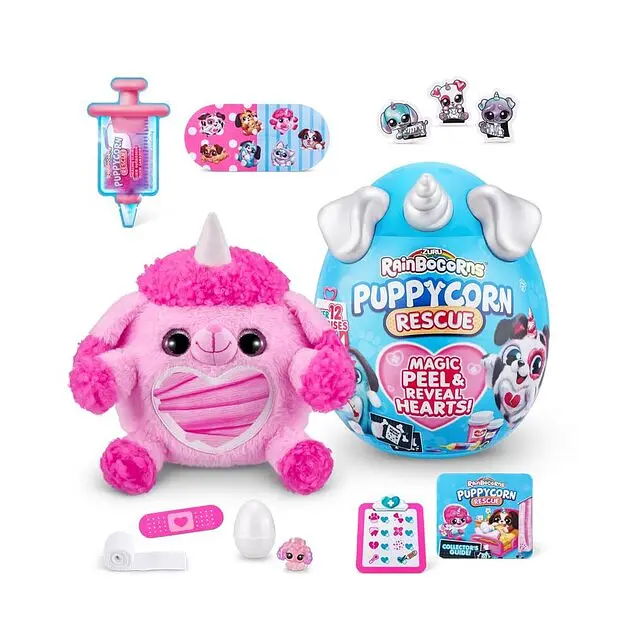 Мяка іграшка-сюрприз Rainbocorn-A Puppycorn Rescue Zuru 9261A shop (193052039569) - фото 2
