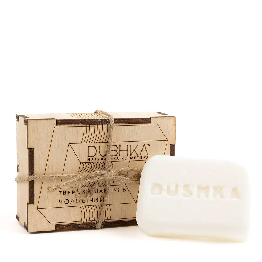 Чоловічий твердий шампунь для волосся Dushka 70 г - фото 2