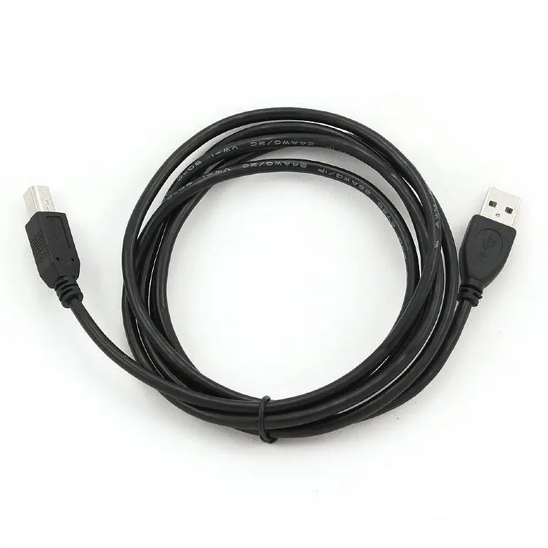 Кабель Cablexpert USB - USB Type-B (M/M), 1.8 м, преміум, Black (CCBP-USB2-AMBM-6) - фото 2