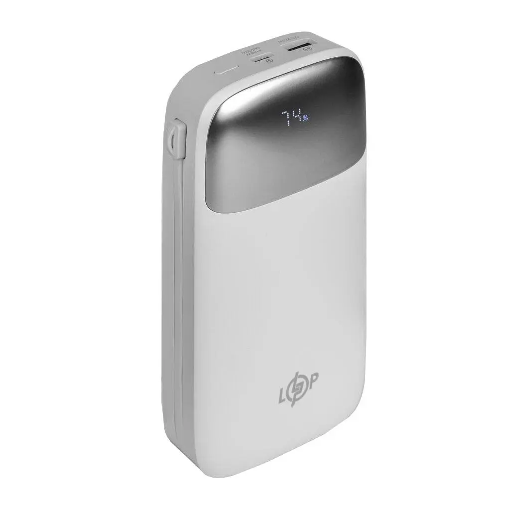 Универсальна мобильна батарея LogicPower LP PQ20 20000mAh 22.5W - фото 4