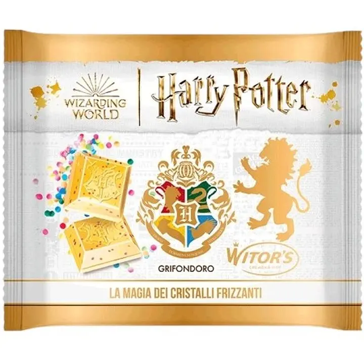 Шоколад белый Witor's Harry Potter Bianca Cristalli Frizzanti Взрывные леденцы 50 г (982295) - фото 2