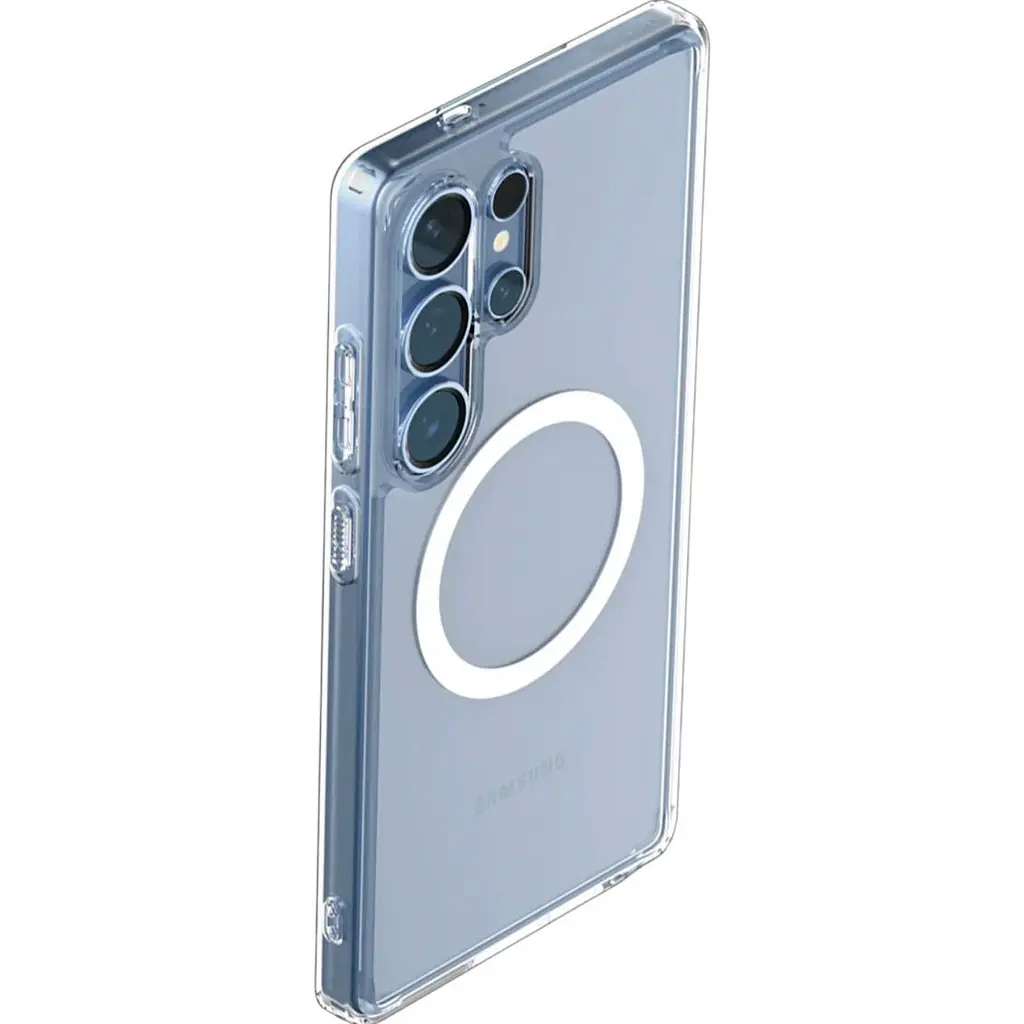 Чохол Spigen Ultra Hybrid MagSafe для Samsung Galaxy S25 Ultra Clear White (ACS08956) [126591] - фото 5