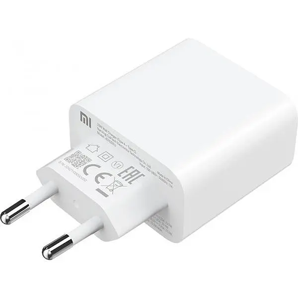 Зарядний пристрій Xiaomi Mi 33W Wall Charger (Type-A+Type-C) EU White (BHR4996GL) - фото 5