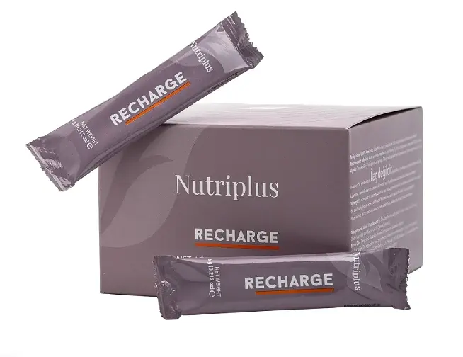 Дієтична добавка для енергії Farmasi Nutriplus Recharge гуарана таурин вітаміни 35 шт