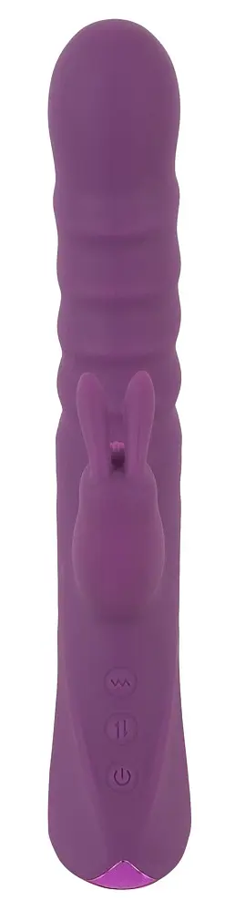 Вібратор-кролик Javid 2 F. Rabbit, 24.2 см (фіолетовий) - фото 3