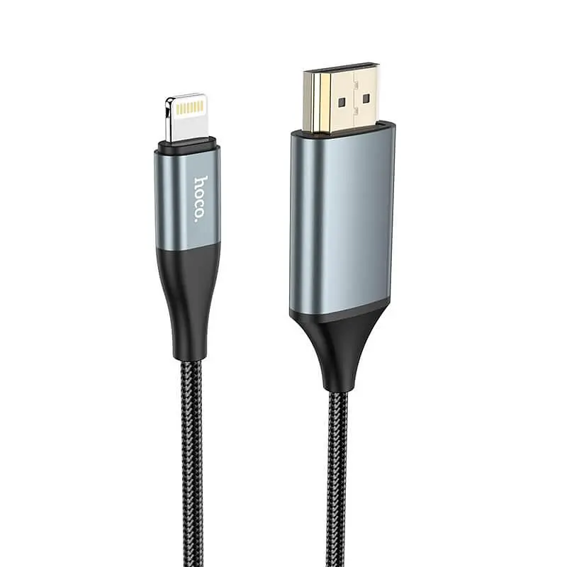 Кабель адаптер 2 метри HOCO UA15 Lightning to HDMI - конвертер перехідник - фото 3