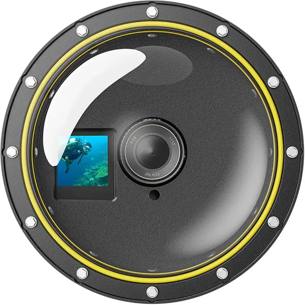 Водонепроникний бокс Telesin Dome Port для DJI Action 3/4/5 (OA-DMP-001) [128333] - фото 8