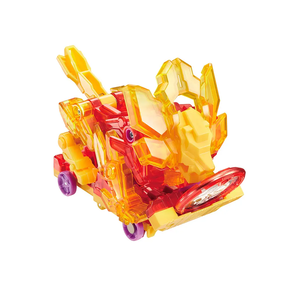 Машинка-трансформер Screechers Wild S3 L2 Флеймінг лайон (EU682205) - фото 4